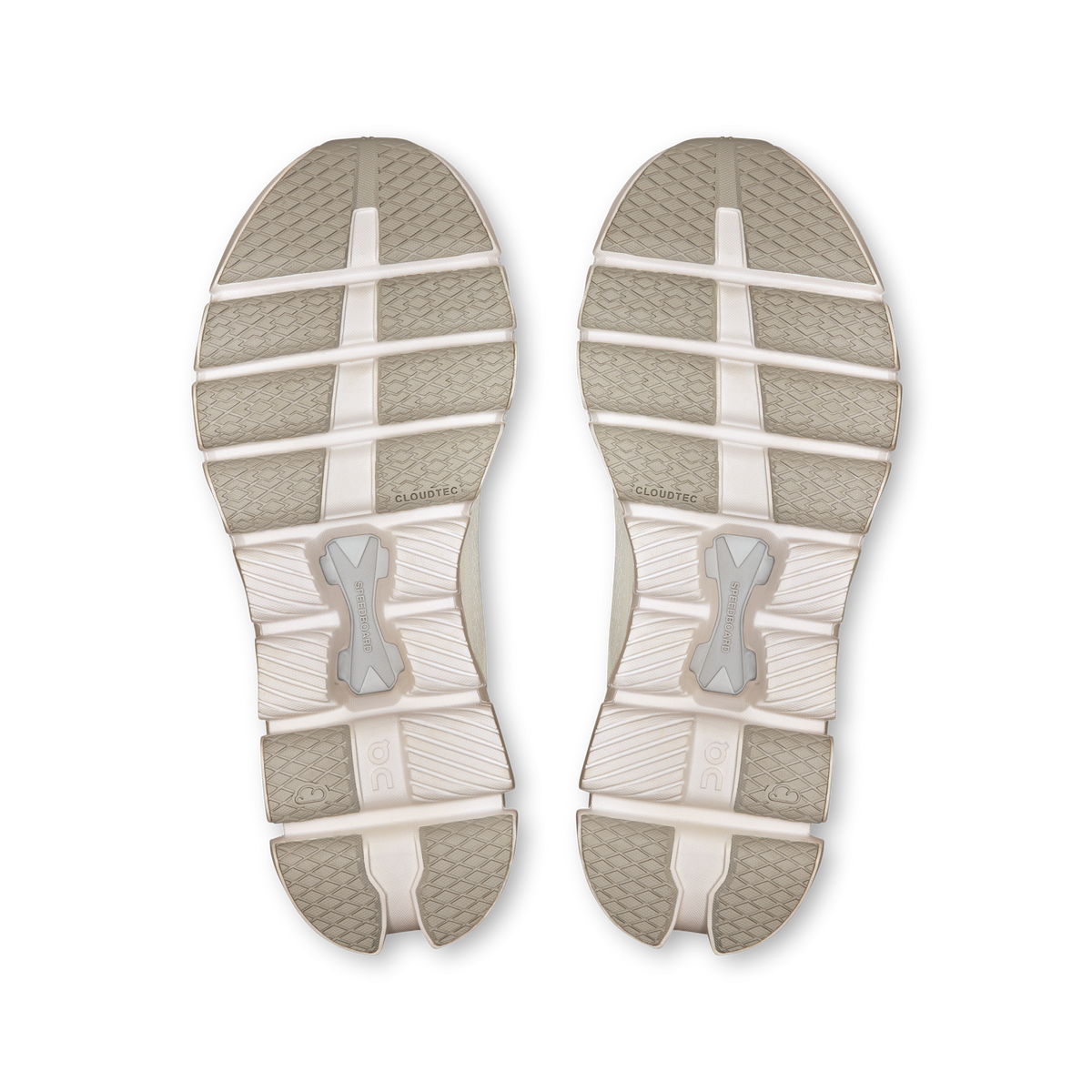On Running Men's Cloud X 4 Ad Shoes - White / Wolf On Running