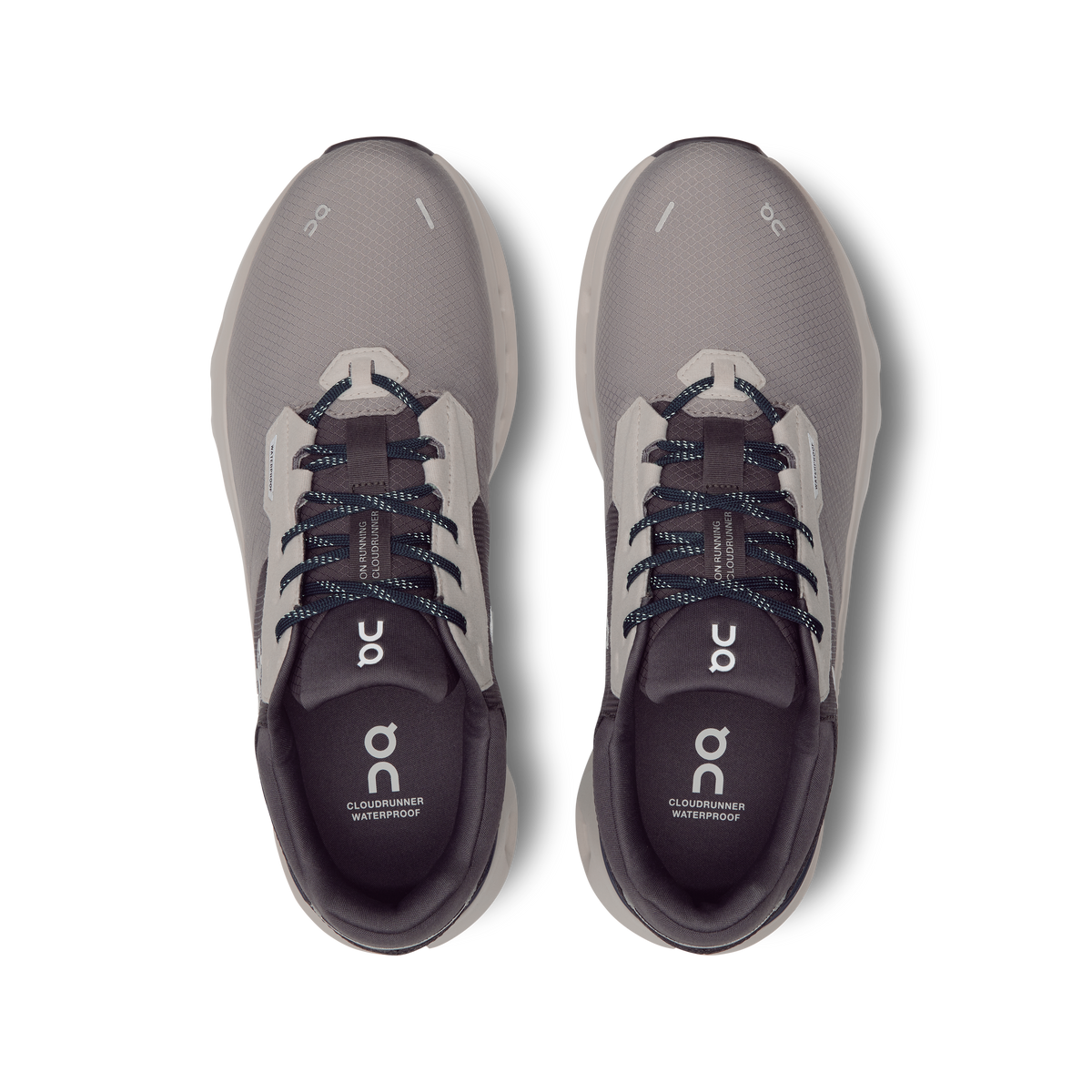 On Running Men's Cloudrunner 2 Waterproof Shoes - Zinc / Midnight On Running