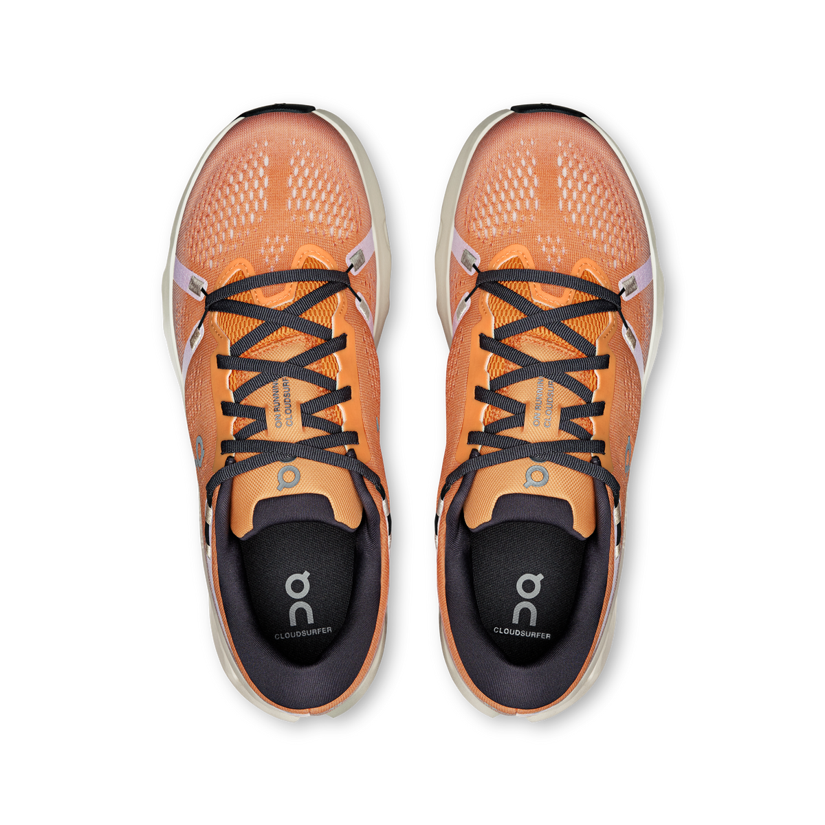 On Running Men's Cloudsurfer 2 Shoes - Tangerine / Ivory On Running