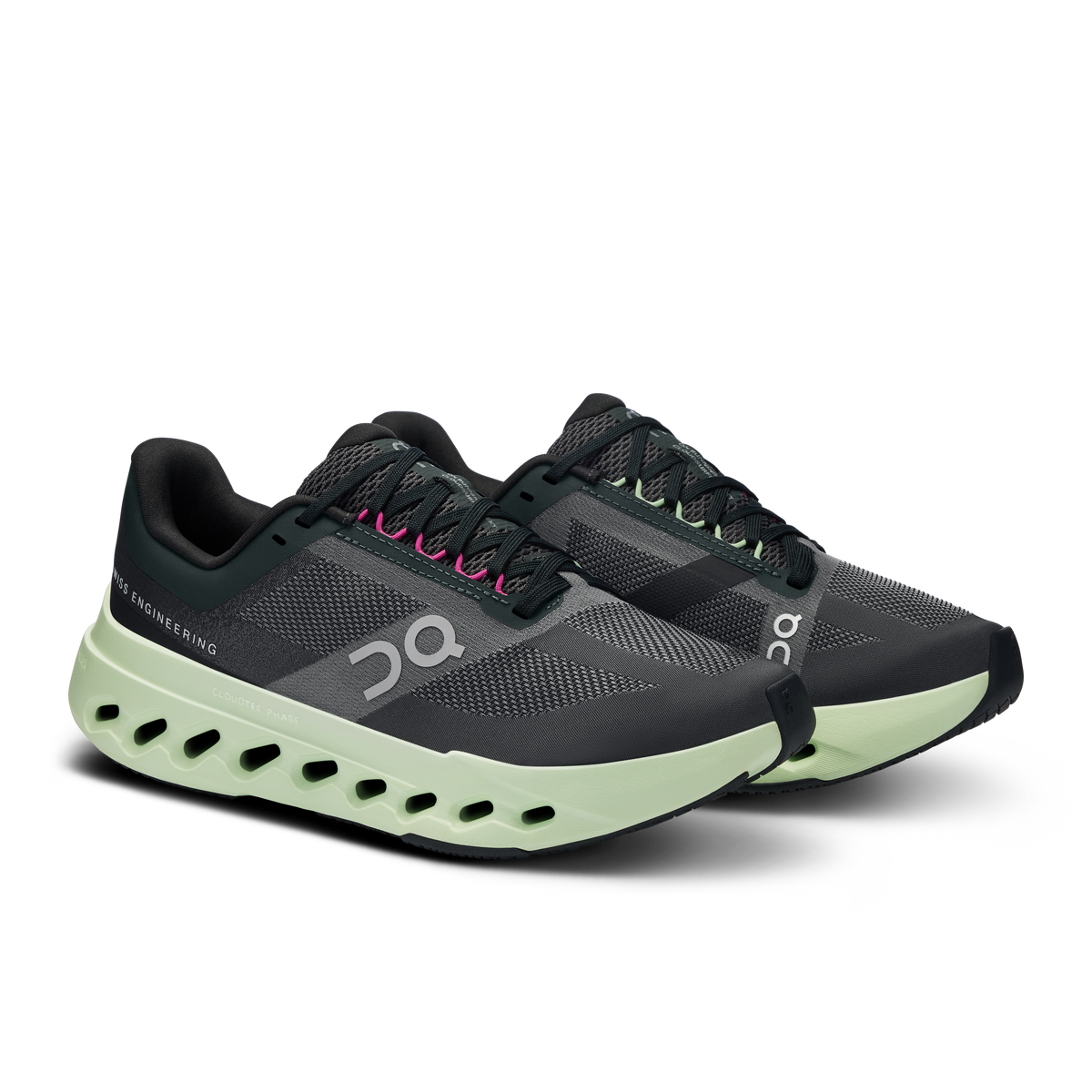 On Running Women's Cloudsurfer Next Shoes - Black / Lima On Running