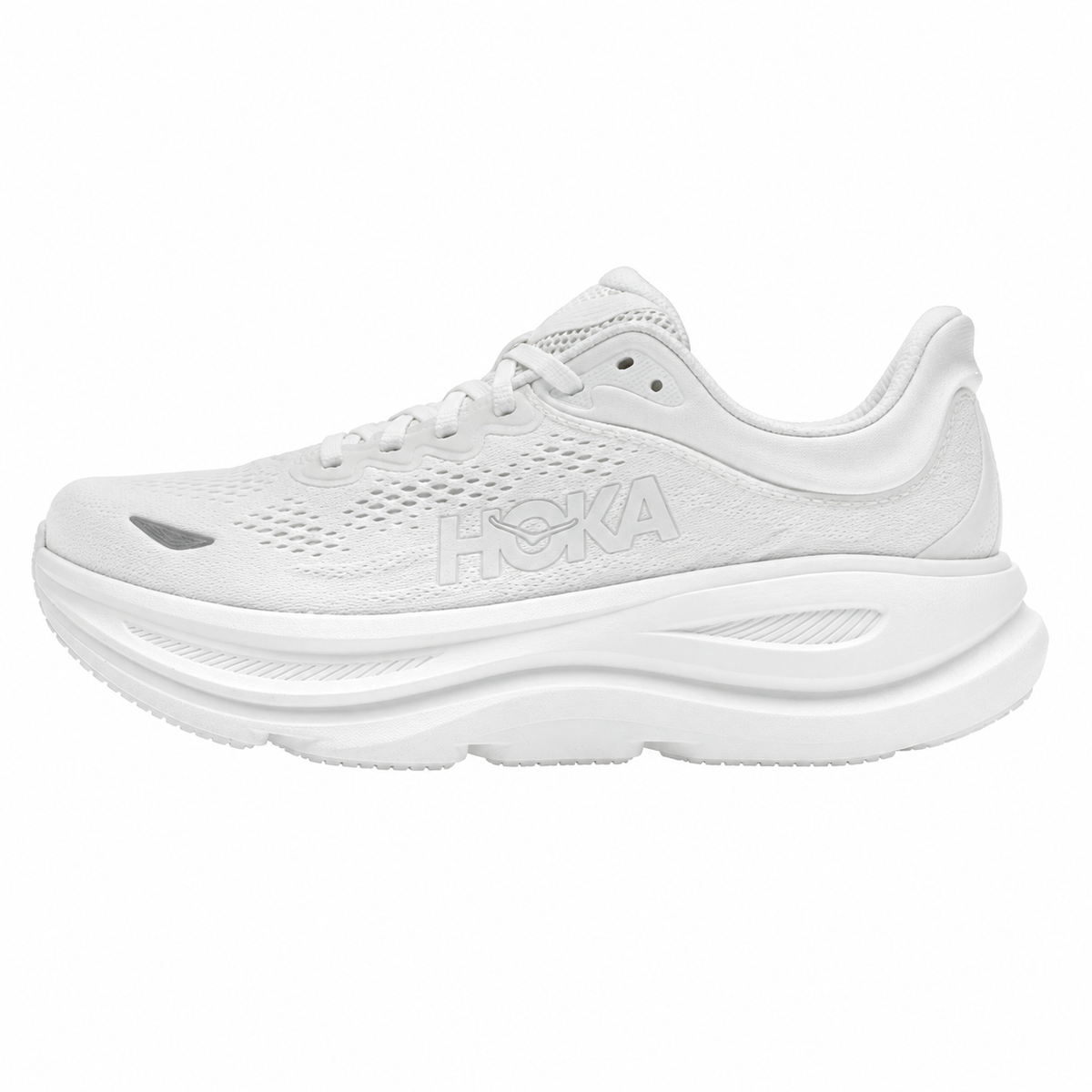 Women's White Cushioned Running Shoes My Store 6