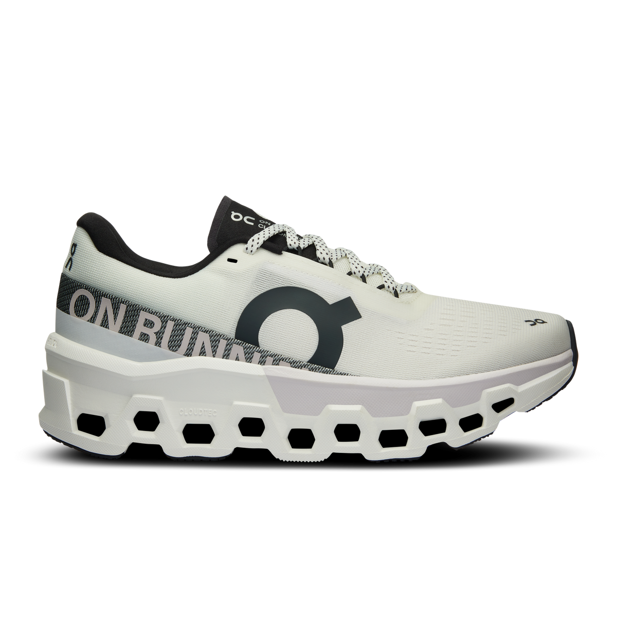 On Running Women's Cloudmonster 2 Shoes - White / Frost On Running