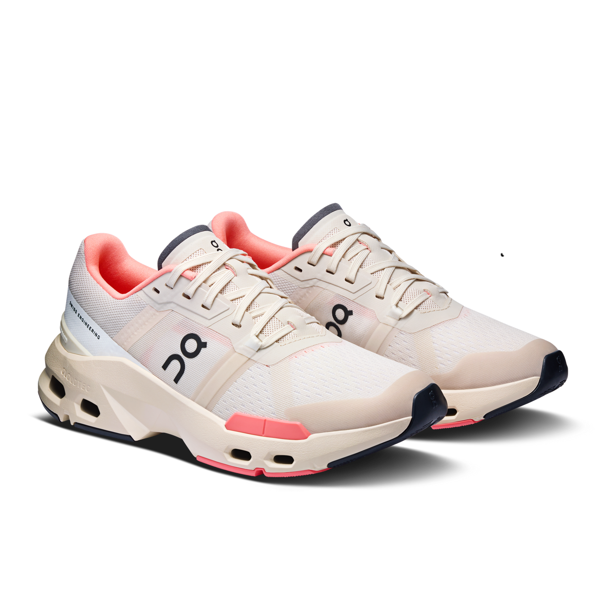 On Running Women's Cloudpulse Shoes - Cream / Salmon On Running