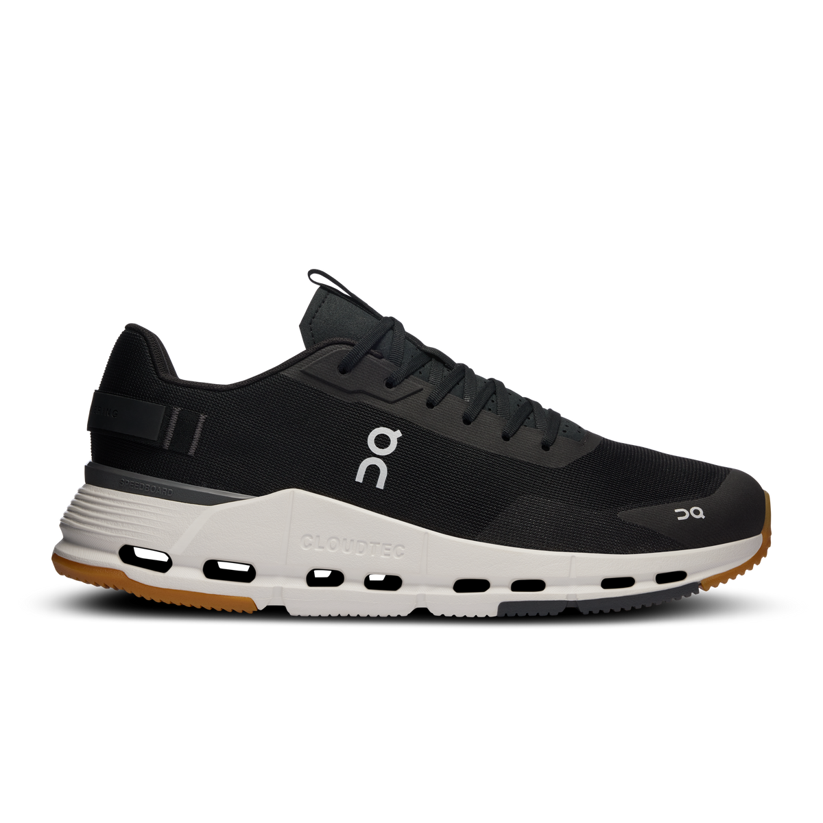 On Running Men's Cloudnova Form 2 Shoes - Black / Ivory On Running