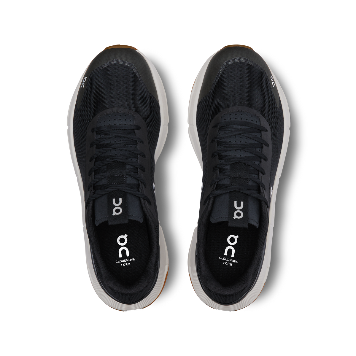 On Running Men's Cloudnova Form 2 Shoes - Black / Ivory On Running