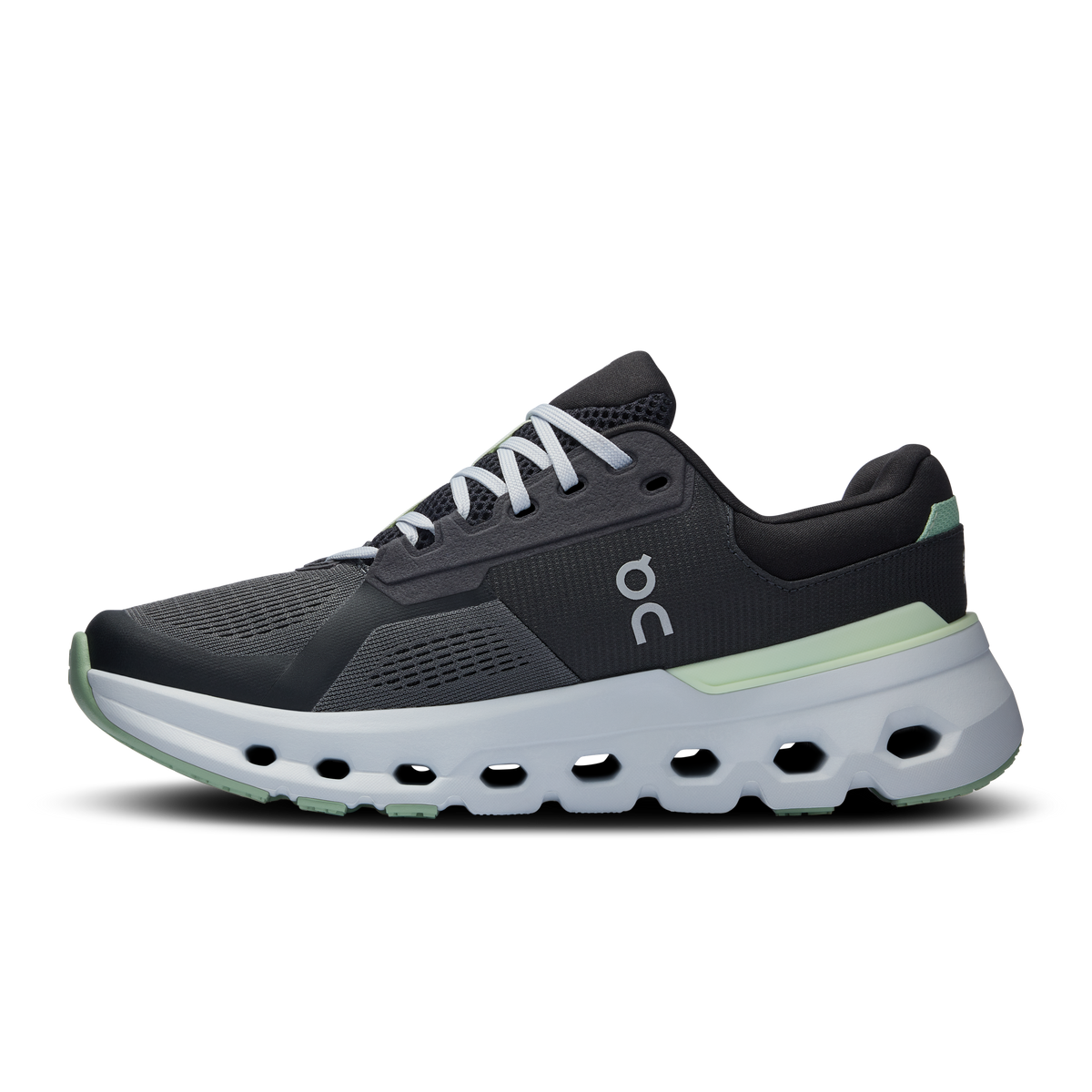 On Running Women's Cloudrunner 2 Shoes - Shadow / Lima On Running