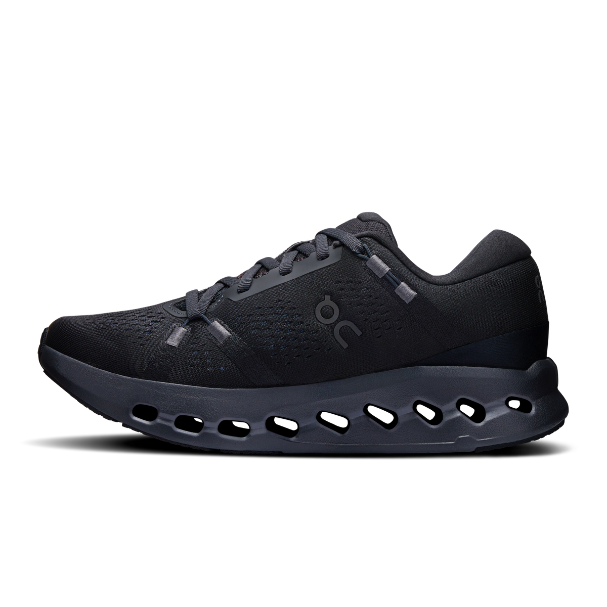 On Running Women's Cloudsurfer 2 Shoes - Black / Black On Running