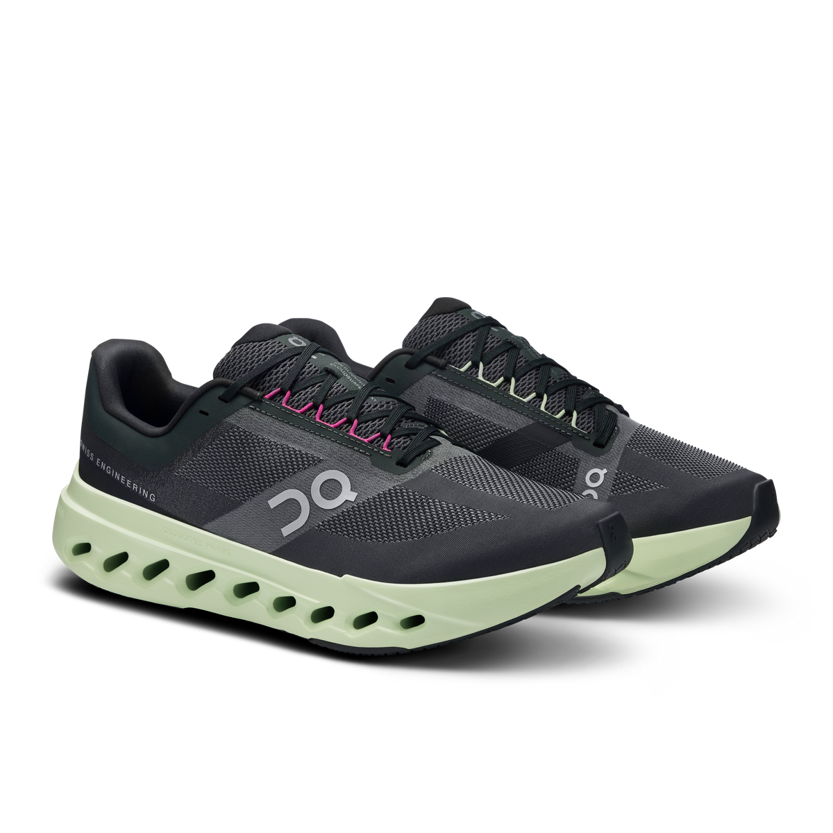 On Running Men's Cloudsurfer Next Shoes - Black / Lima On Running