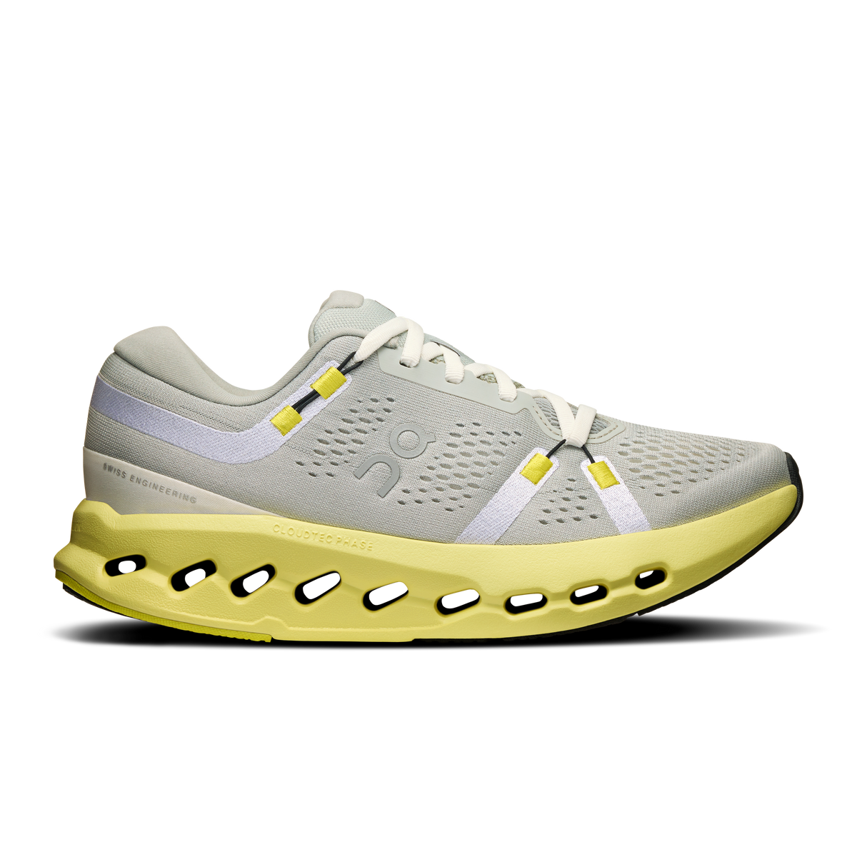 On Running Women's Cloudsurfer 2 Shoes - Glacier / Limelight On Running