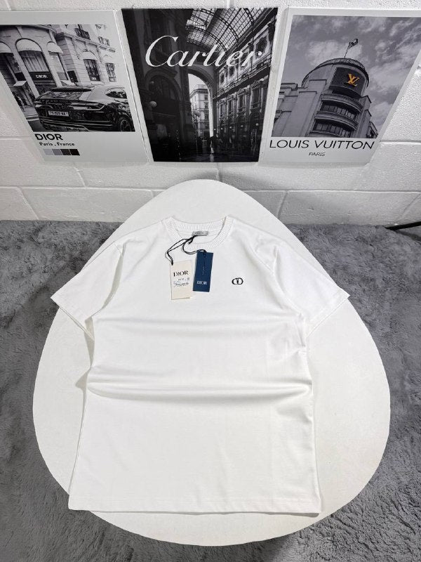 Dior CD Icon Men's Women's T-Shirt in 2 Colors Reps UK Best Quality AAA Replica
