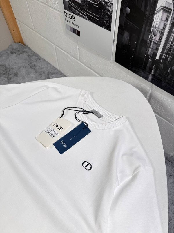 Dior CD Icon Men's Women's T-Shirt in 2 Colors Reps UK Best Quality AAA Replica