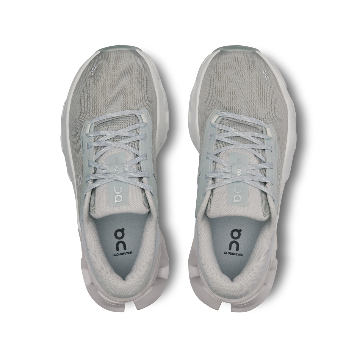 On Running Women's Cloudflyer 5 Shoes - Glacier / Wolf On Running