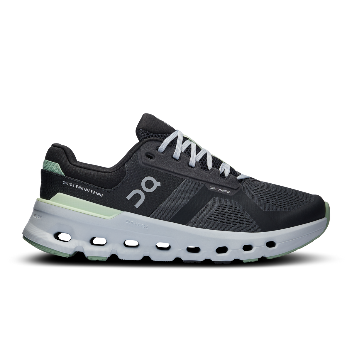 On Running Women's Cloudrunner 2 Shoes - Shadow / Lima On Running