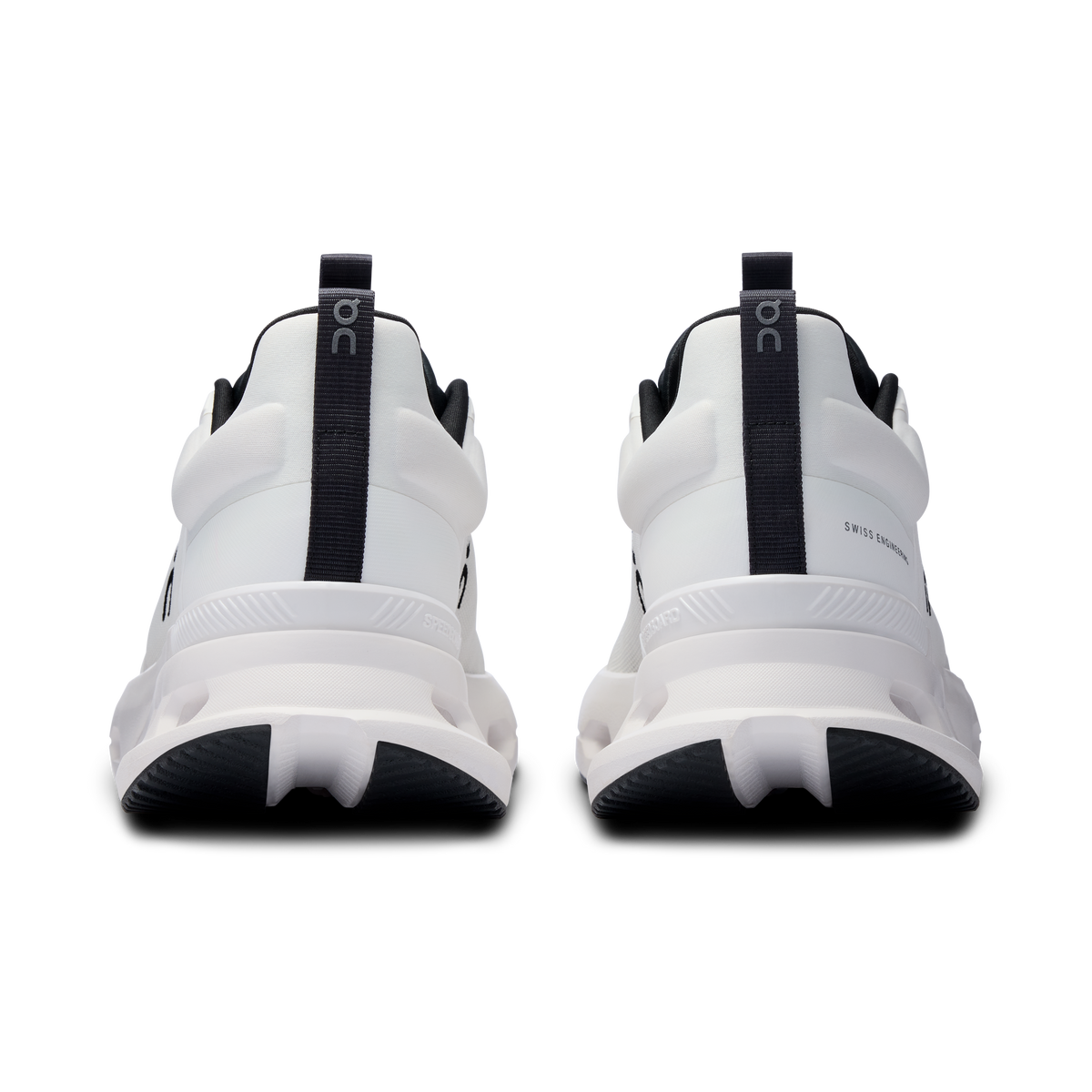 On Running Men's Cloudnova X Shoes - White / Black On Running