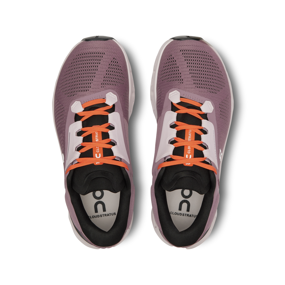 On Running Women's Cloudstratus 3 Shoes - Quartz / Lily On Running