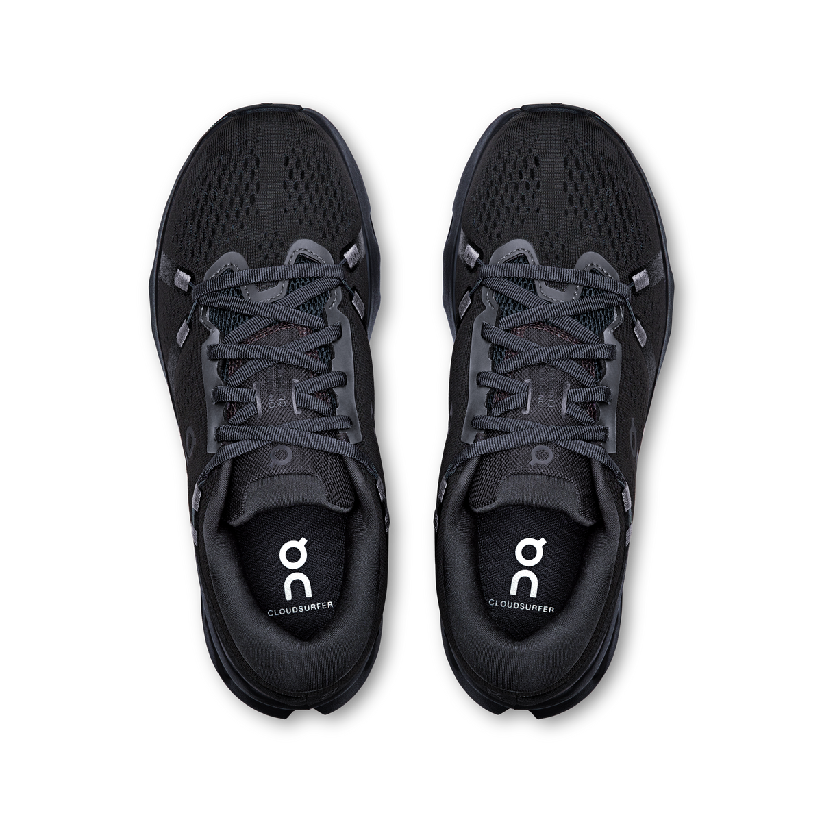 On Running Women's Cloudsurfer 2 Shoes - Black / Black On Running
