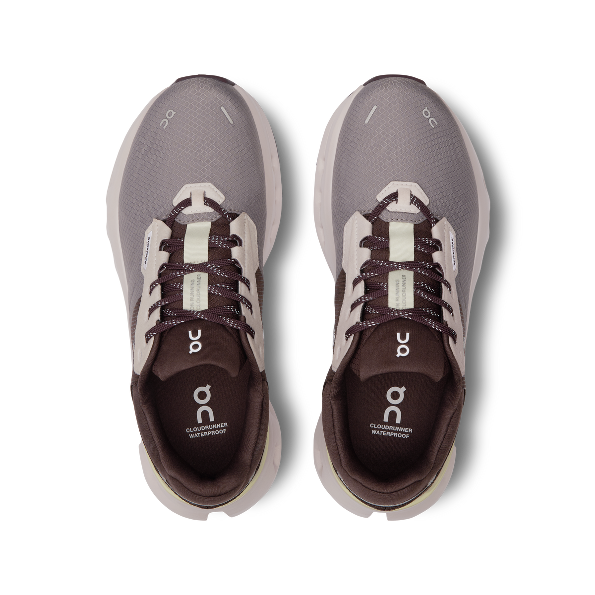 On Running Women's Cloudrunner 2 Waterproof Shoes - Zinc / Seedling On Running