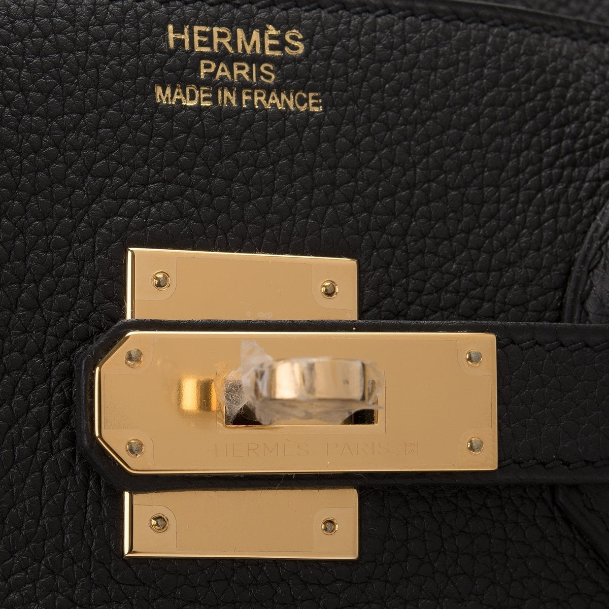 Hermès | Black Birkin with Gold Hardware | 35 Crowned Bag