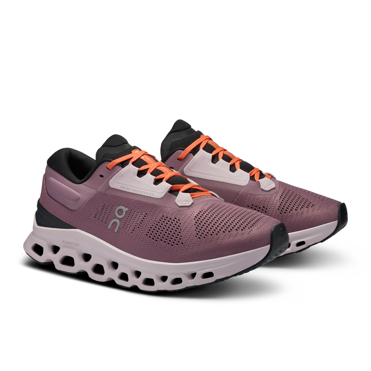 On Running Women's Cloudstratus 3 Shoes - Quartz / Lily On Running