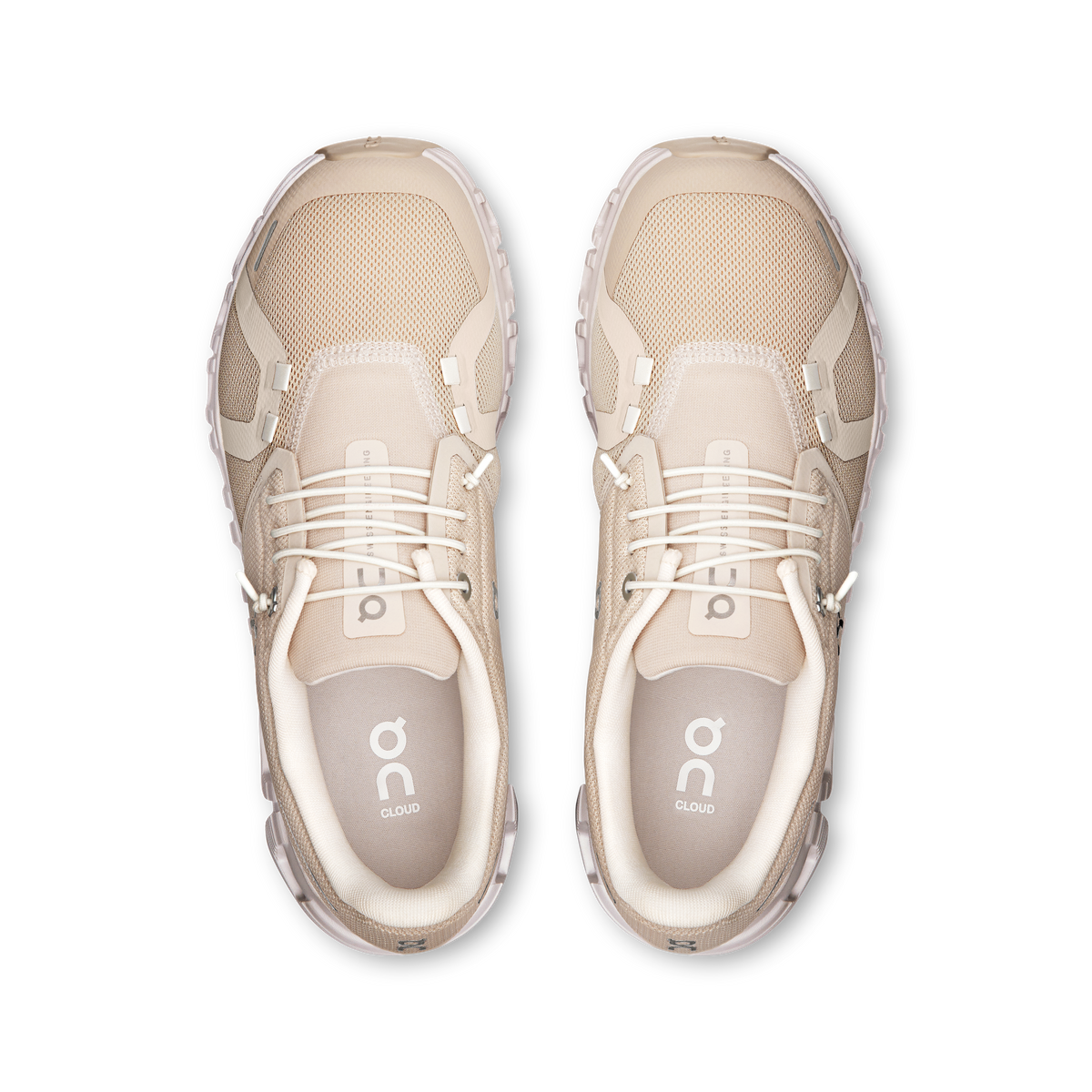 On Running Women's Cloud 6 Shoes - Pearl / White On Running