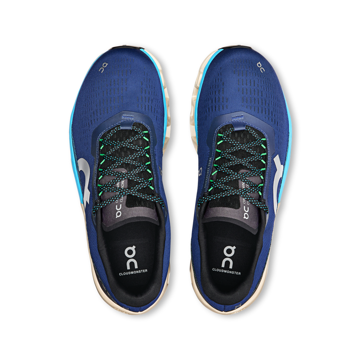 On Running Men's Cloudmonster 2 Shoes - Tempest / Horizon On Running