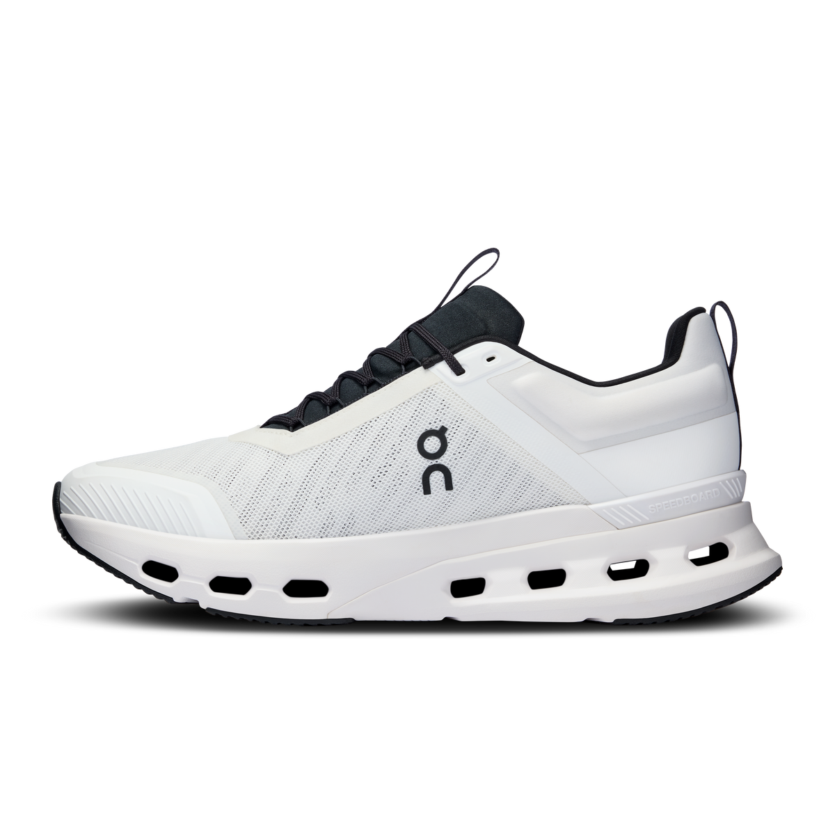 On Running Men's Cloudnova X Shoes - White / Black On Running