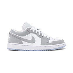 Wmns Air Jordan 1 Low White Wolf Grey