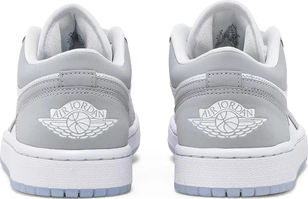 Wmns Air Jordan 1 Low White Wolf Grey