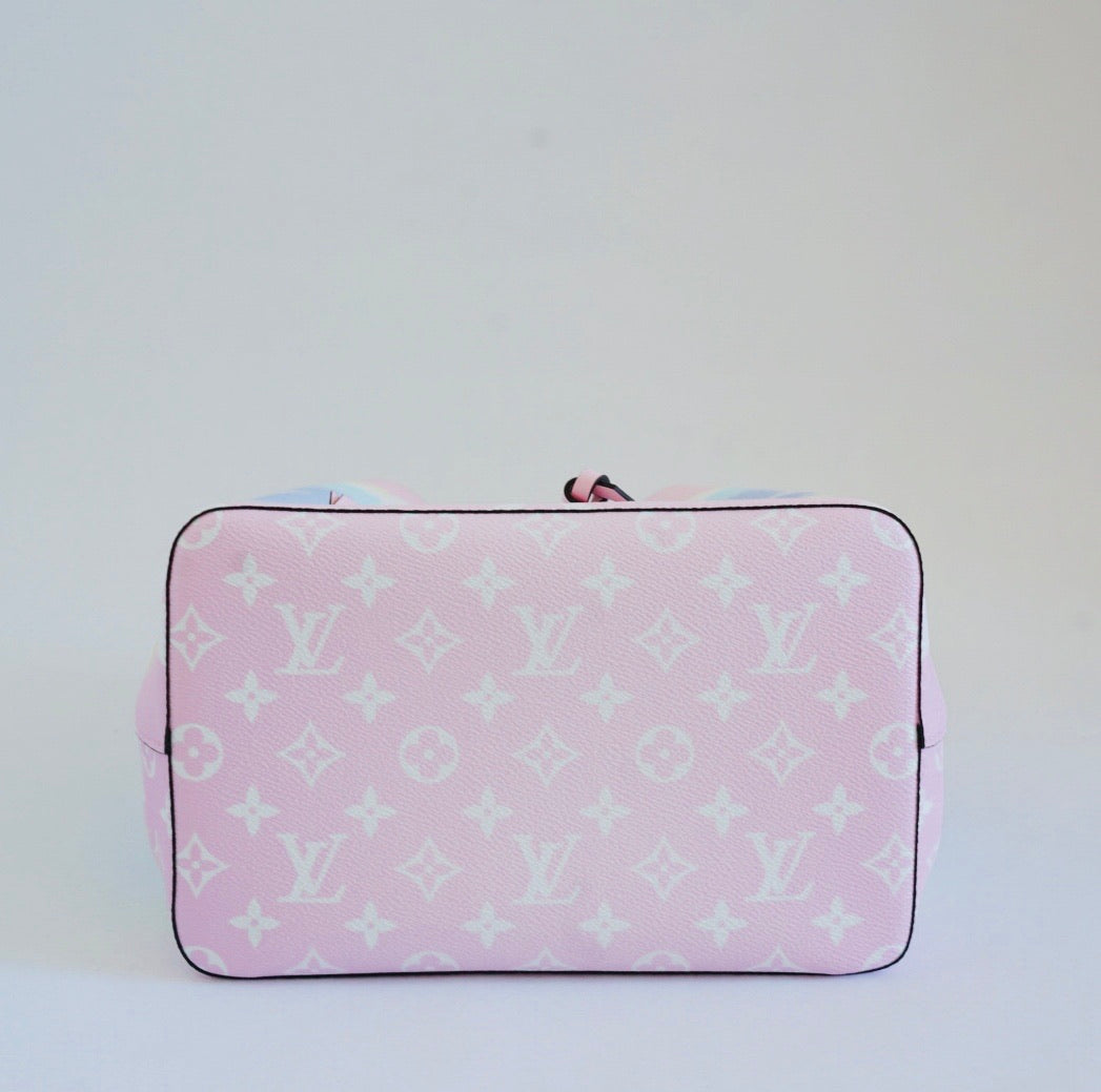 Louis Vuitton NeoNoe LV Escale Pastel Monogram Canvas Bucket Bag M45124