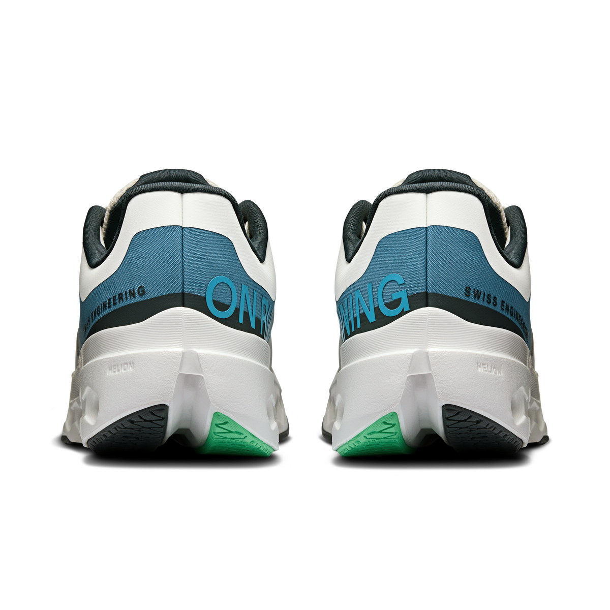 On Running Women's Cloudsurfer Next Wide Shoes - Niagara / White On Running
