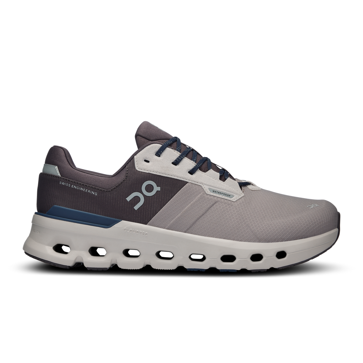 On Running Men's Cloudrunner 2 Waterproof Shoes - Zinc / Midnight On Running