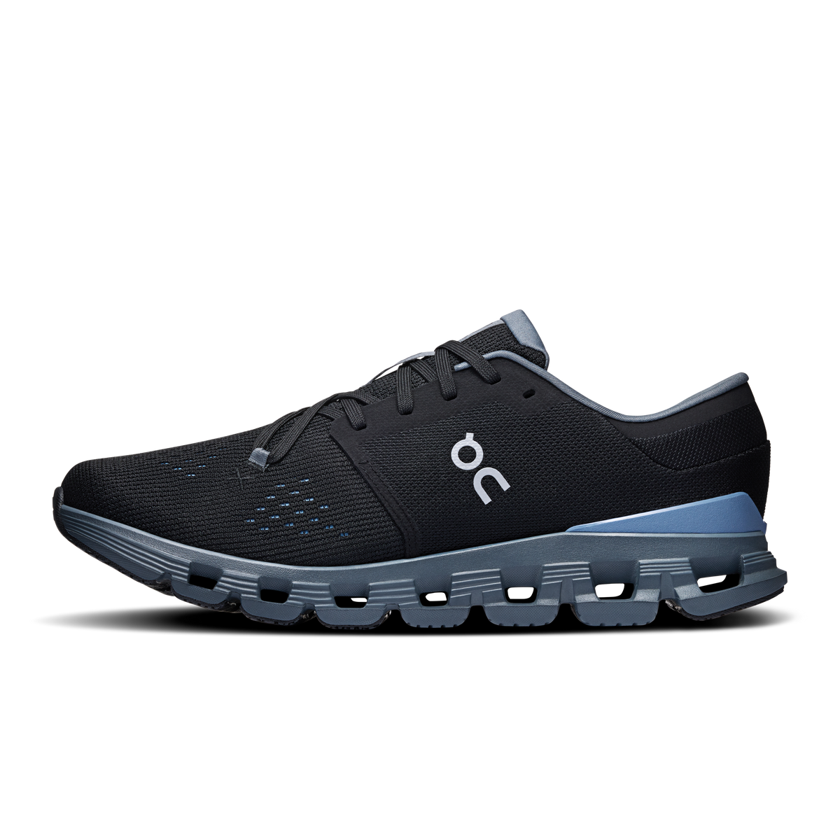 On Running Men's Cloud X 4 Shoes - Black / Chambray On Running