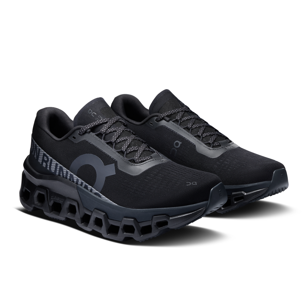 On Running Women's Cloudmonster 2 Shoes - Black / Eclipse On Running