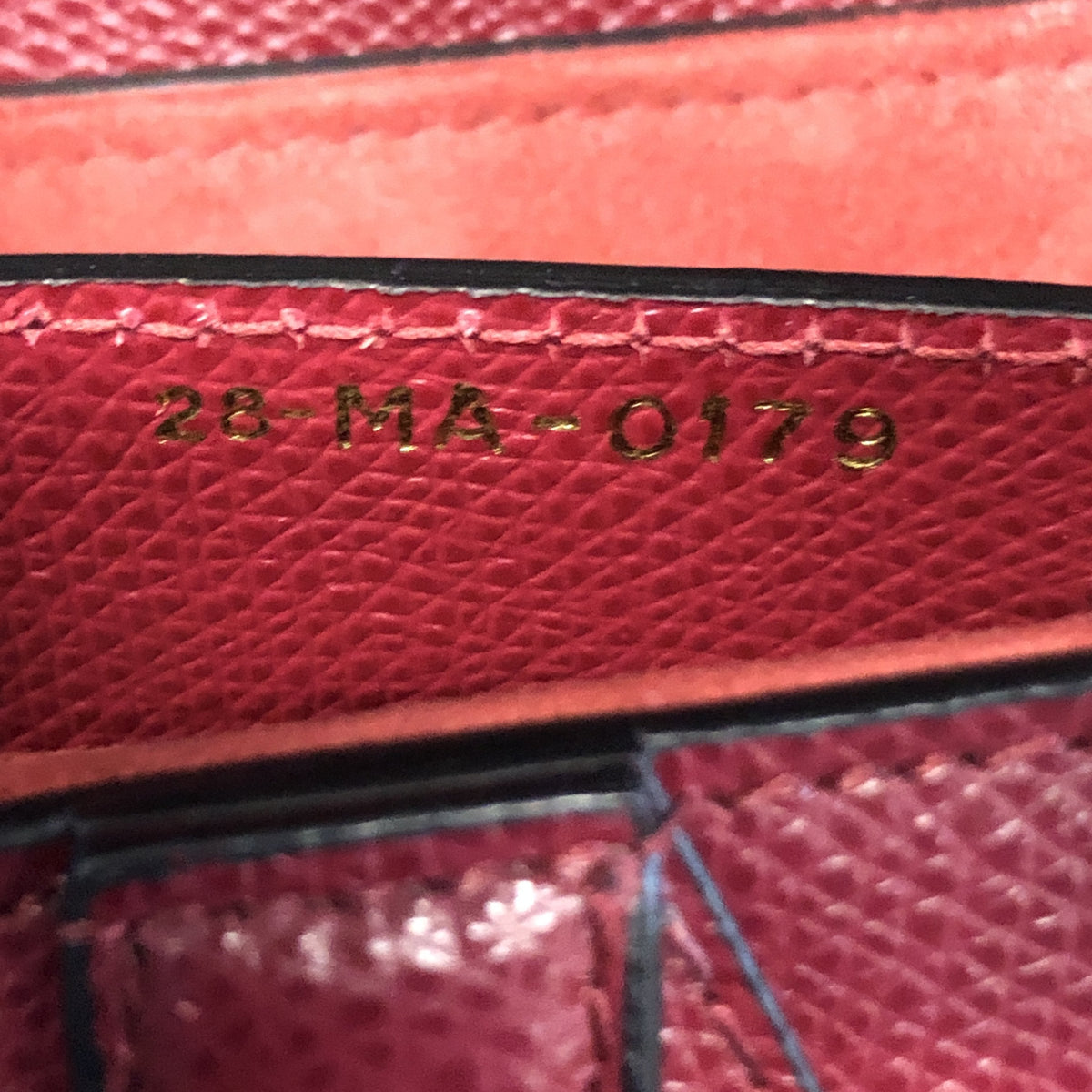 Saddle Handbag Leather Medium Dior