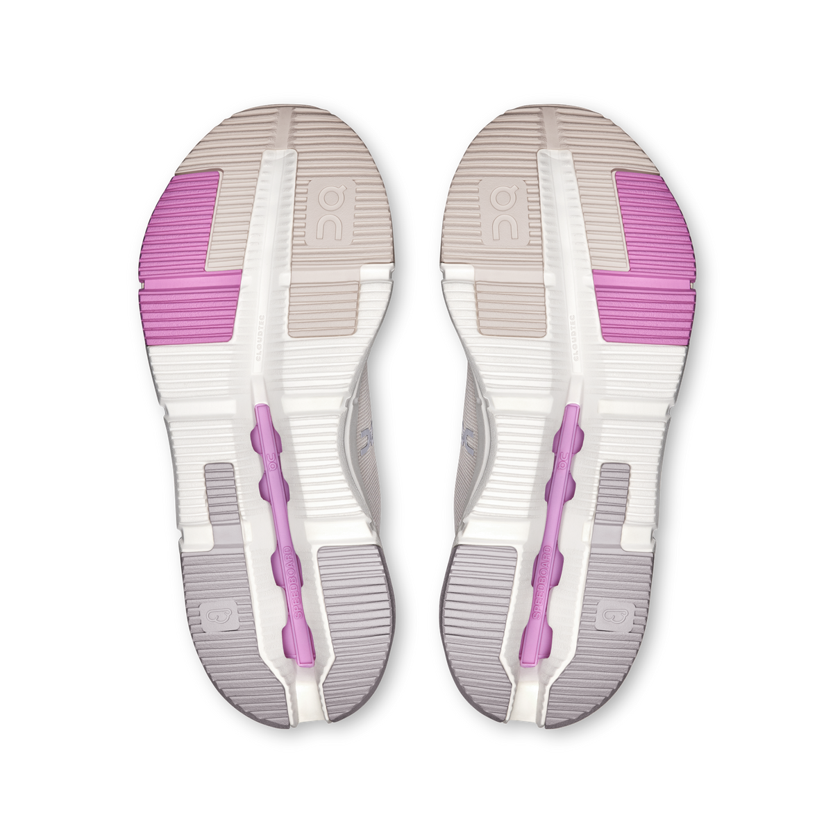 On Running Women's Cloudnova Form 2 Shoes - Pearl / Raspberry On Running