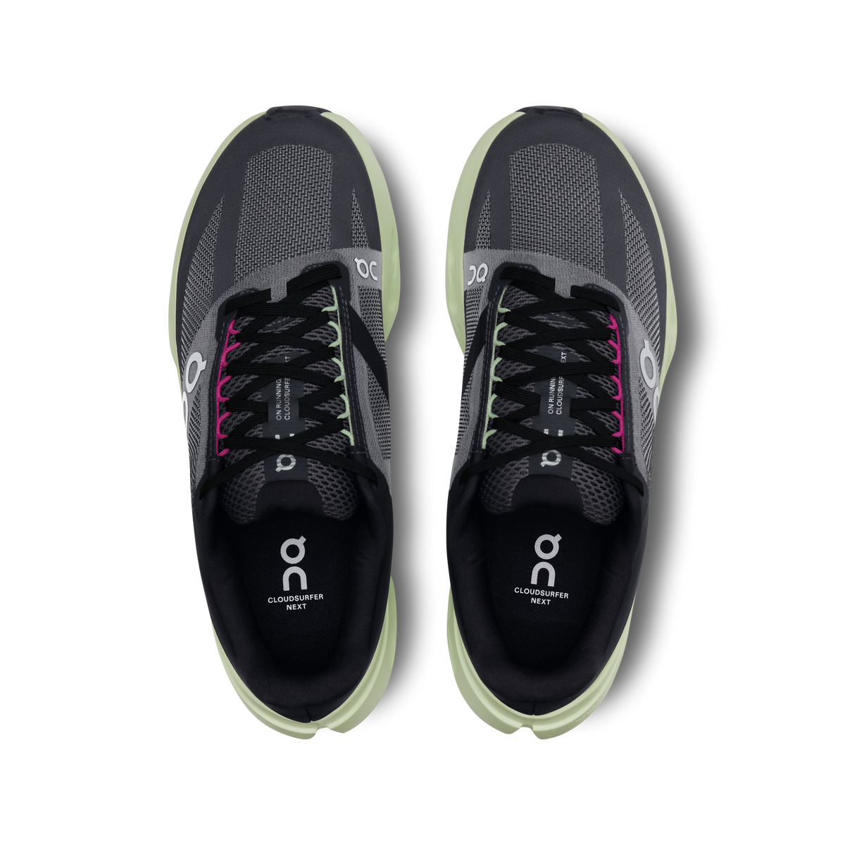 On Running Women's Cloudsurfer Next Shoes - Black / Lima On Running