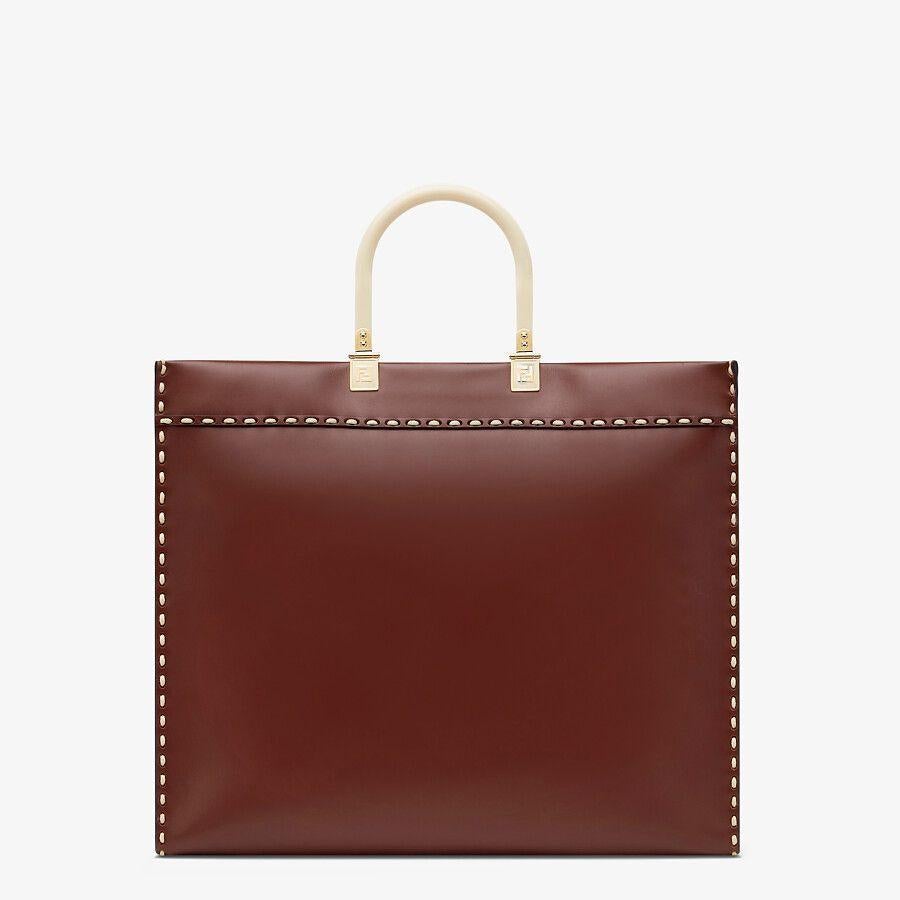 Fendi Medium Leather Shopper Fendi