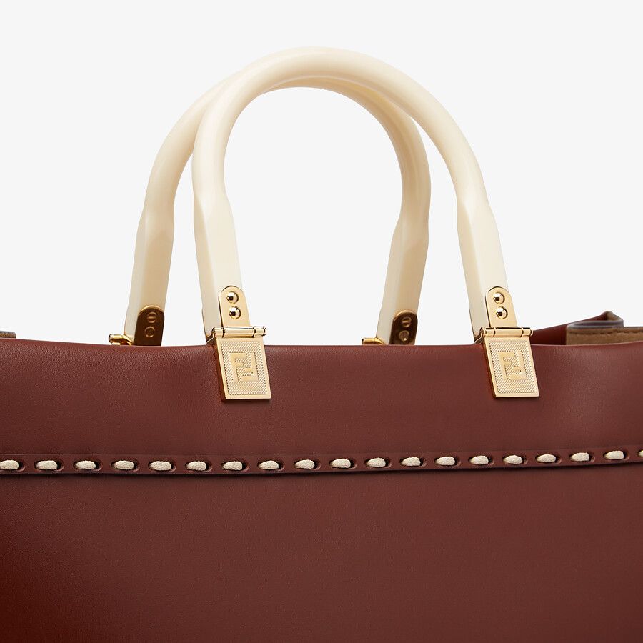 Fendi Medium Leather Shopper Fendi