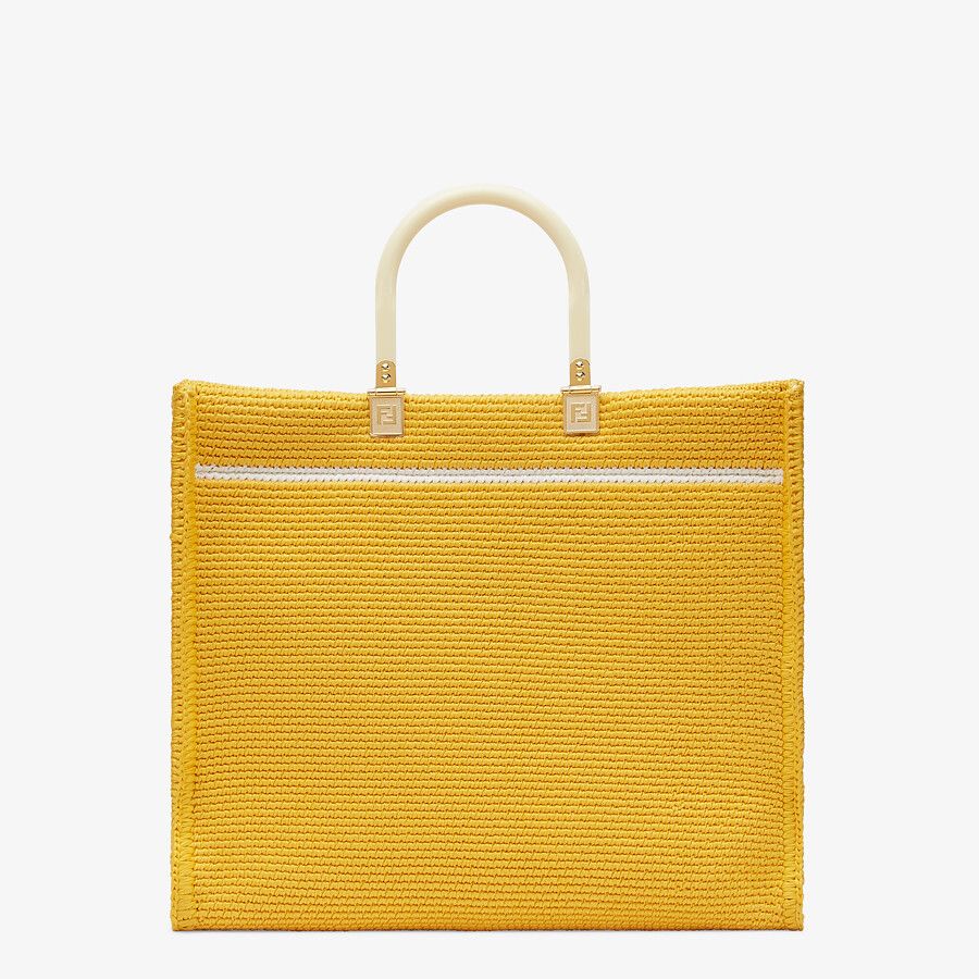 Fendi Cotton Crochet Shopper Fendi