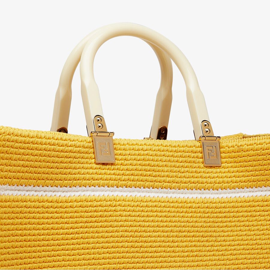 Fendi Cotton Crochet Shopper Fendi
