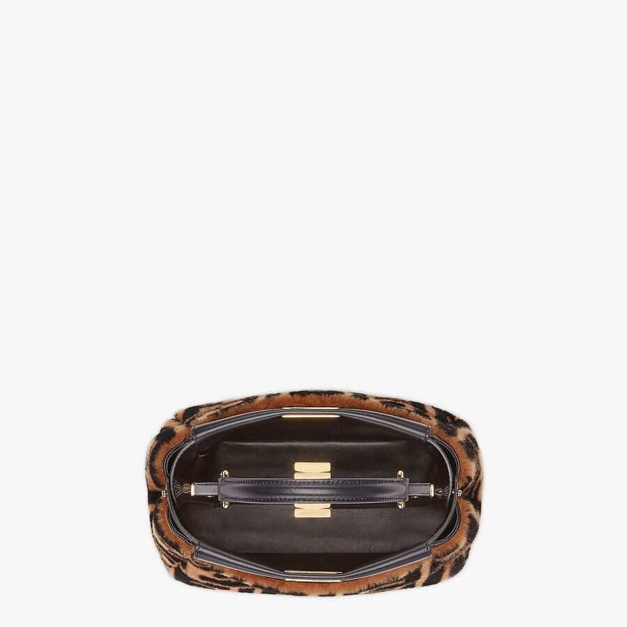 Fendi Brown Sheepskin Bag Fendi