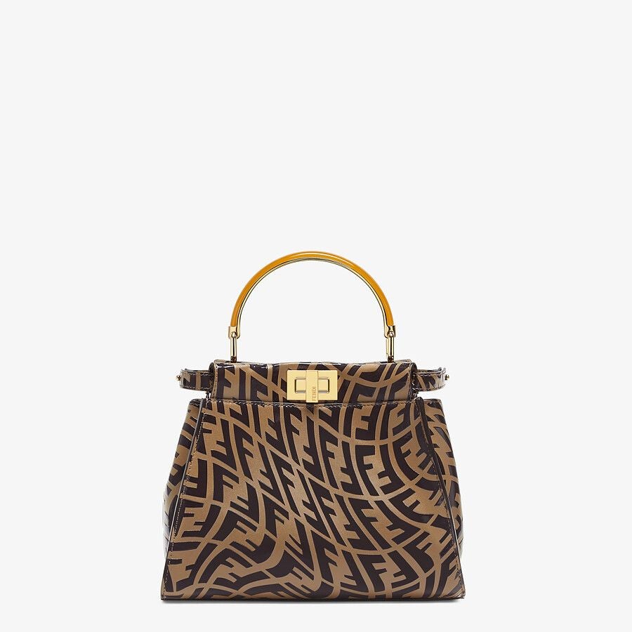 Fendi Mini Leather Ff Vertigo Bag Fendi