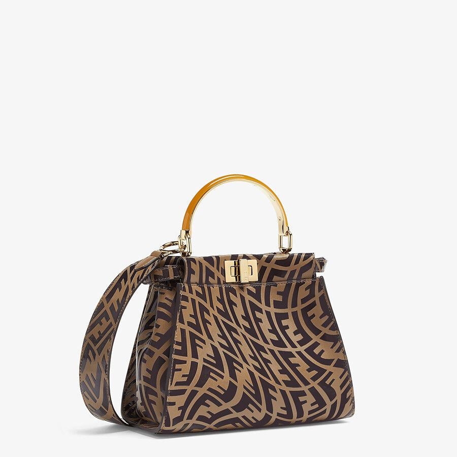 Fendi Mini Leather Ff Vertigo Bag Fendi