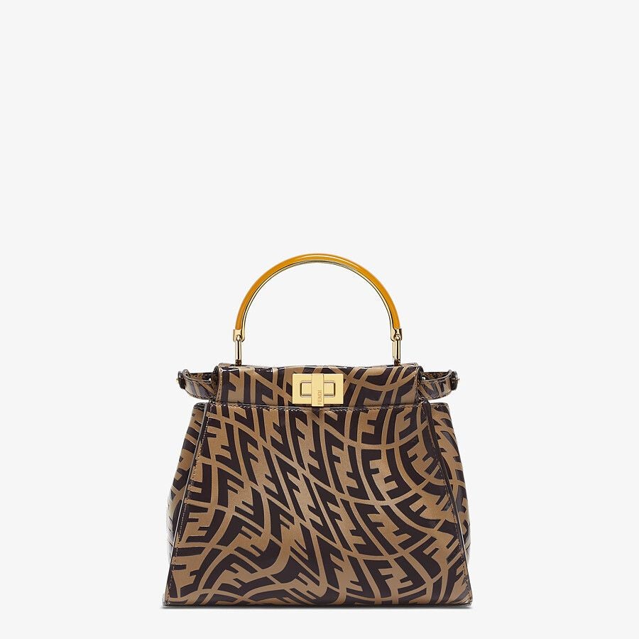 Fendi Mini Leather Ff Vertigo Bag Fendi