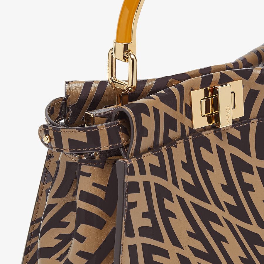 Fendi Mini Leather Ff Vertigo Bag Fendi