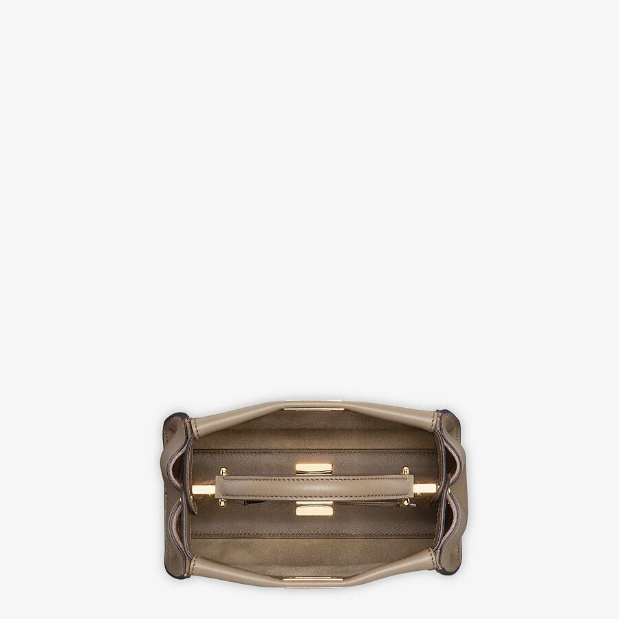 Fendi Gray Leather Bag Fendi