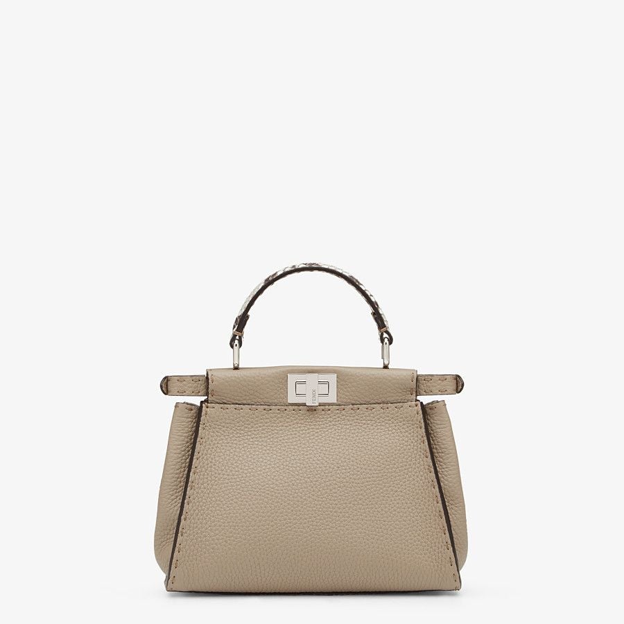 Fendi Mini Dove Gray Selleria Bag Fendi