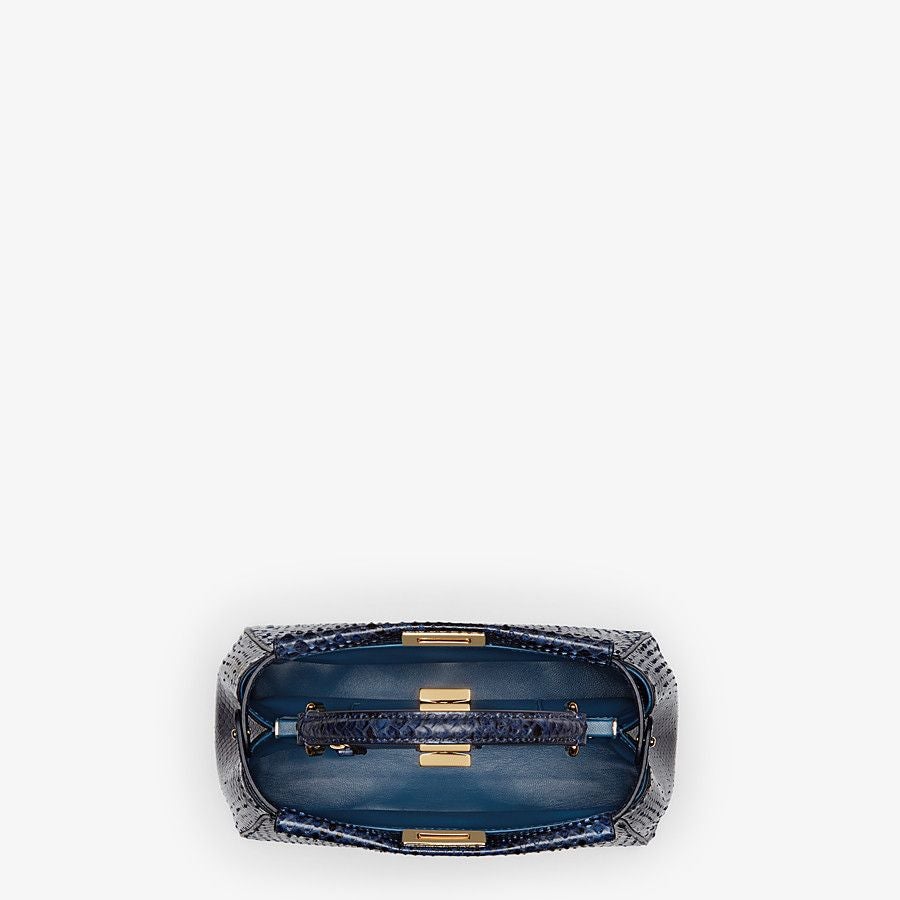 Fendi Mini Blue Python Bag Fendi