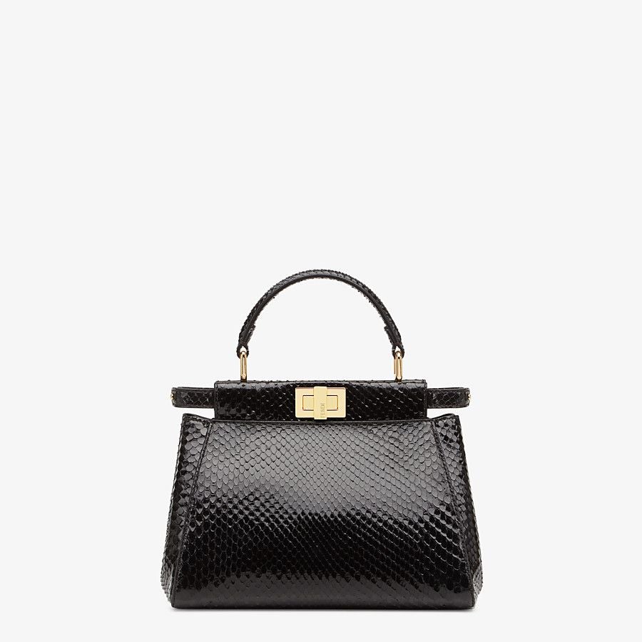 Fendi Mini Black Python Bag Fendi