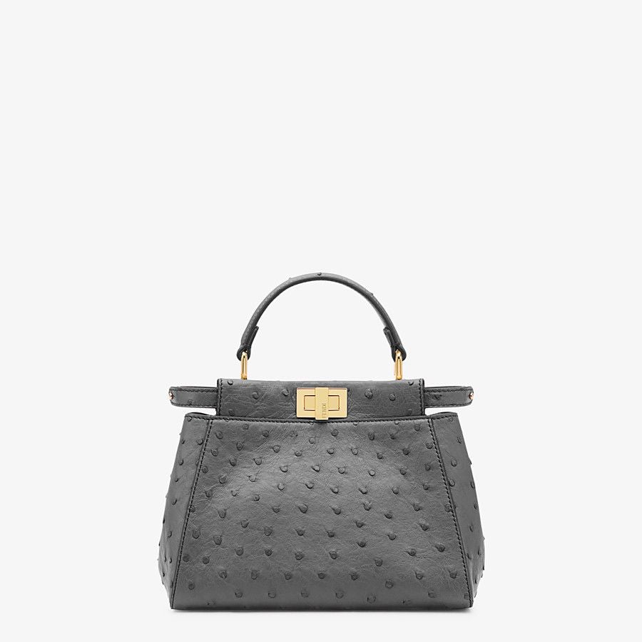 Fendi Mini Ostrich Leather Bag Fendi